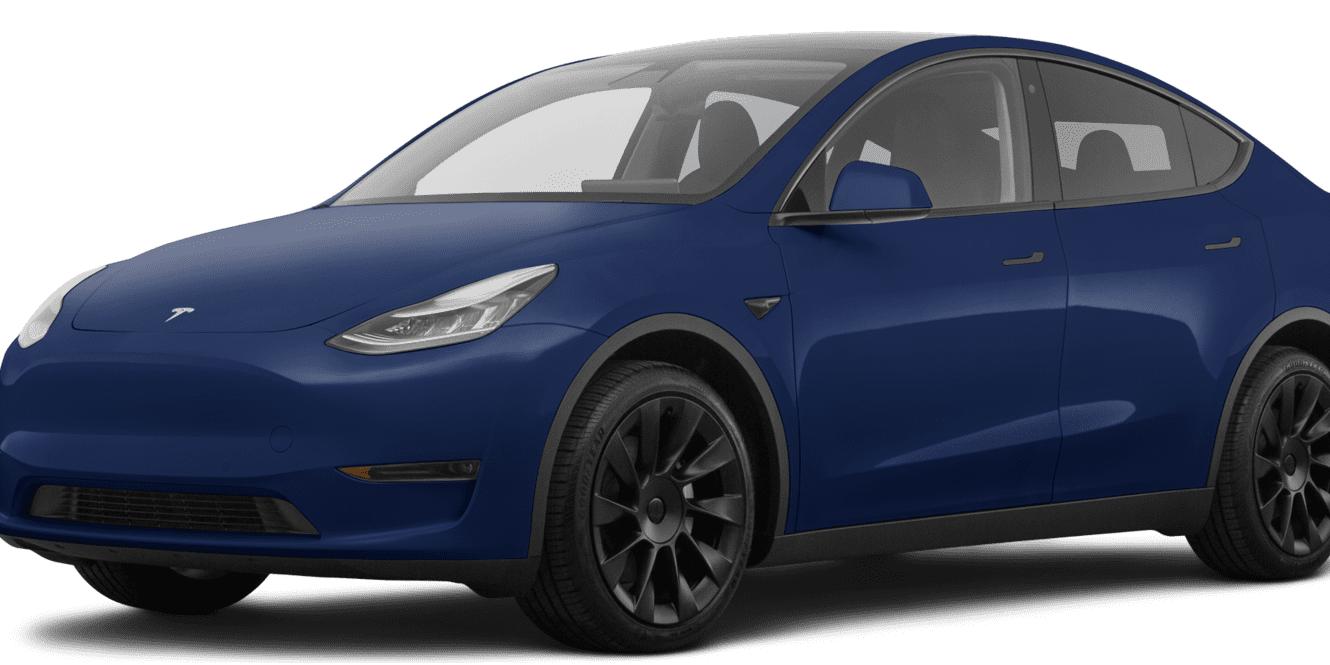 TESLA MODEL Y 2020 5YJYGDEE6LF054080 image